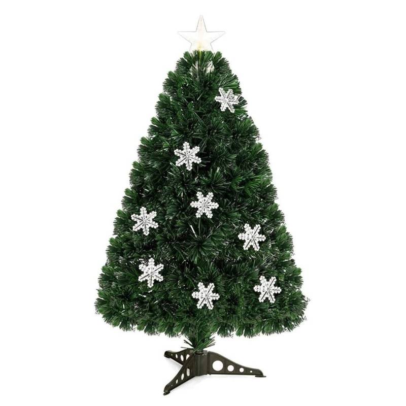 Costway Weihnachtsbaum & Glasfaser-Farbwechsler und Sternspitze 90cm Costway Weihnachtsbaum & Glasfaser-Farbwechsler und Sternspitze 90cm von COSTWAY