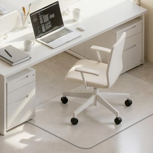 COSYLAND Bodenschutzmatte Bürostuhl versch. Größen - Bürostuhl Unterlage rutschfest in milchweiß - Schreibtischstuhl Unterlage Transparent - 120 x 150 cm COSYLAND Bodenschutzmatte Bürostuhl versch. Größen - Bürostuhl Unterlage rutschfest in milchweiß - Schreibtischstuhl Unterlage Transparent - 120 x 150 cm von COSYLAND