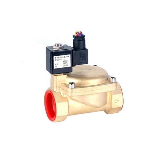 1/4 "3/8" 1/2 "3/4" 1 "1-1/4" 1-1/2 "2" Hochdruck 1,6 Mpa 0927 Normalerweise geschlossenes Messing-Magnetventil Pilot-Magnetventil(24VDC-CLOSED) von COSZWQDP