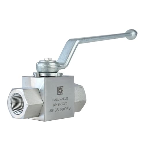 1/8" 1/4" 1/2" 1" 2" Hochdruckkugel KHB-G Edelstahl Innengewinde Korrosionsbeständige Hydraulikkugel(1.5 Inch) von COSZWQDP