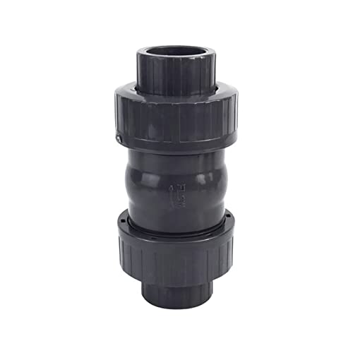 1 Stück Innendurchmesser 20–63 mm PVC Einweg-Rückschlagventil UPVC-Rohrverschraubung for Gartenbewässerung Aquarium Fischtank(Inner Dia.32mm) von COSZWQDP