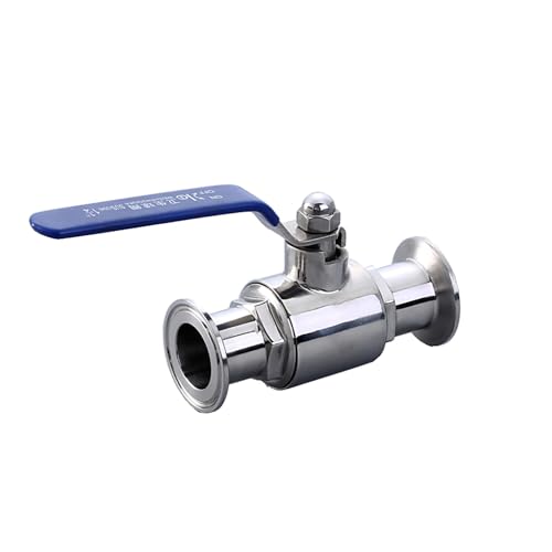 1pc 50,0 mm1 1-1/2 "2" 304 Edelstahl Ball Tri Clamp 50,5mm/64mm Ferrule Typ(108mm x Ferrule 119) von COSZWQDP