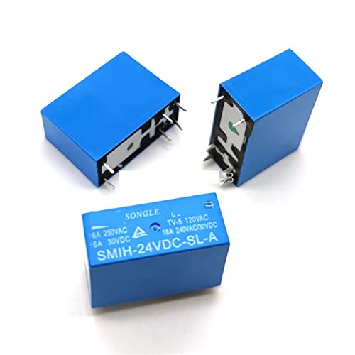 2 Stück Relais SMIH-05VDC-SL-A SMIH-12VDC-SL-A SMIH-24VDC-SL-A 05V 12V 24V 250V 16A 6Pin von COSZWQDP