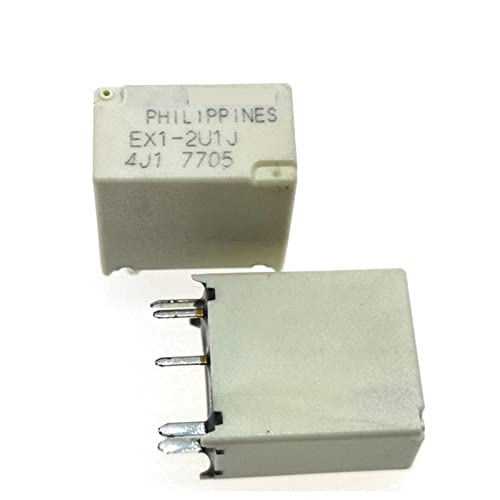 5 Stück Auto-Relais EX1-2U1J EX1 EX1-2 12 V 5PIN for Auto-Relais von COSZWQDP