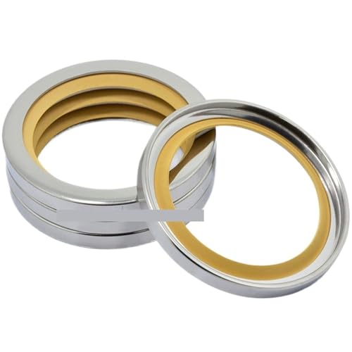 60 * 80 * 8 60 * 80 * 10 Lippe Öl Dichtung Gehäuse Gelb Einzel Lippe und Dual Lip(60X80X8 CSLBWYW) von COSZWQDP