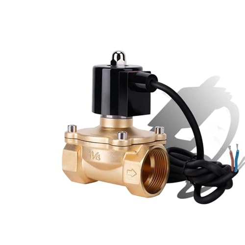 COSZWQDP 1-1/4 "normalerweise geschlossenes Magnetventil DN32 Messingbrunnen-Magnetventil 110V 24V 12V 24v for Unterwasser(G-24VDC-EPDM-SEAL) von COSZWQDP