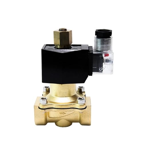 COSZWQDP 1" Schließer Messing-Magnetventil 220 V 24 V 12 V 220 V 110 V Wasserdichtes Magnetventil(BSP-230VAC-NBR-SEAL) von COSZWQDP