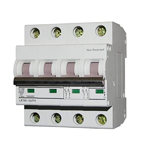 COSZWQDP 10PCS 4P 1000V DC MCB DC 1000V DC Swtich Isolator 32A 63A (63A) von COSZWQDP