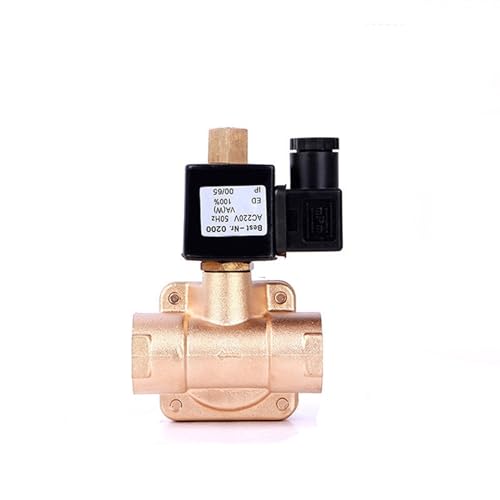 COSZWQDP 3/4 "Normalerweise offen Hochdruck-Messing-Magnetventil 1.6Mpa Pilottyp Elektrische Wasserventile 220V 110V 24V 12V(BSP-12VDC) von COSZWQDP