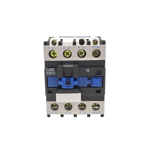 COSZWQDP CJX2-2510 Motorsteuerung AC-Schütz Dreiphasig 3-polig 1 Schließer 24 V 36 V 110 V 220 V 380 V Spule 50/60 Hz Ith 40 A Ui 690 V(36V Coil) von COSZWQDP