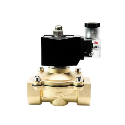 COSZWQDP DN25 Messing Wasserdichtes Magnetventil IP65 Normalerweise Geschlossen 3/4" Schalter Wasserventile 220V 24V 12V(G-12VDC) von COSZWQDP