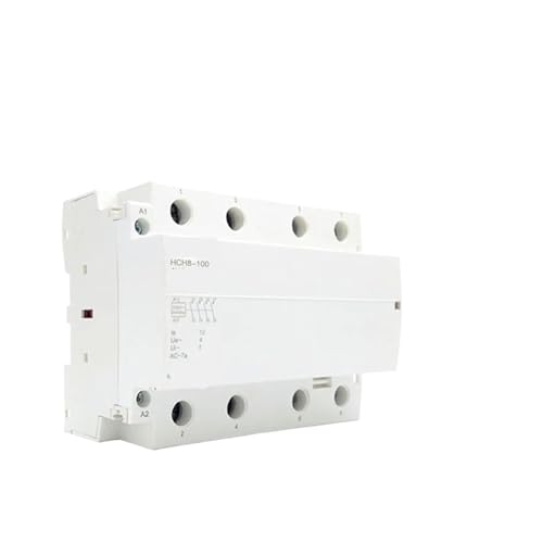 COSZWQDP HCH8-100 Modularschütz 4P 100A 2NO2NC 4NO 24V 110V 220V Haushaltsschütz Anleitungstyp(4P 100A 2NO2NC DC24V) von COSZWQDP