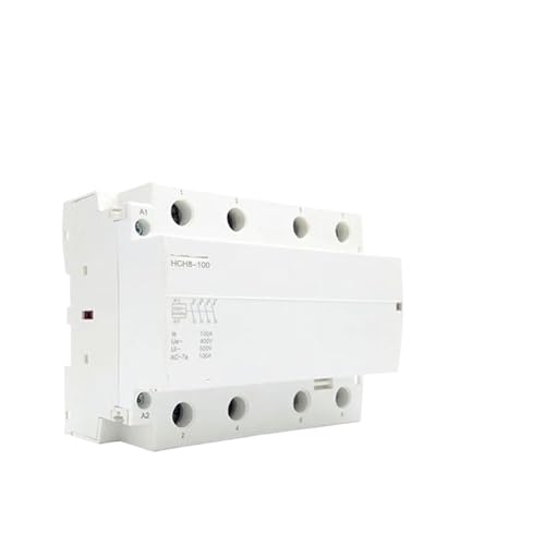 COSZWQDP HCH8-100 Modularschütz 4P 100A 2NO2NC 4NO 24V 110V 220V Haushaltsschütz Anleitungstyp(4P 100A 4NO DC24V) von COSZWQDP