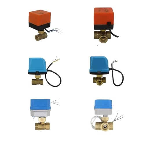 DC12V Messingkugel 3-Draht 2 Steuerantrieb 3 Wege/2 Weg DN15 DN20 DN25 DN32 DN40 Motorisiert(B-dn40,3-way) von COSZWQDP