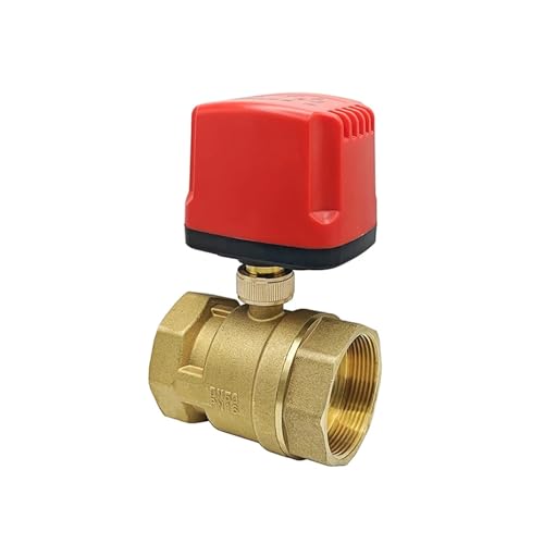 Motorisierte Kugel 2-Draht/3-Draht Wasserdicht IP65 2-Wege/3-Wege DN15 DN20 DN25 Kugel Innengewinde 12V 24V 220V(2-WAY-DC12V-CR02,05) von COSZWQDP