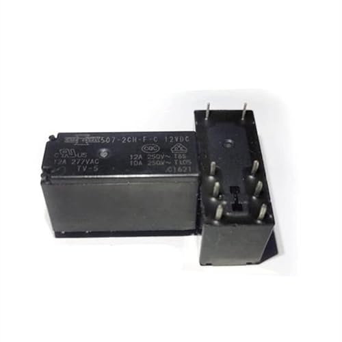 Relais 507-2CH-FC 507 2CH FC 5072CHFC 12VDC DC12V 12V 12A 8PIN Relais(10PCS) von COSZWQDP
