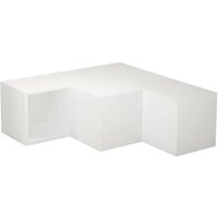 Eck-TV-Möbel mit 2 Schubladen und 1 Nische L90 cm - Compact Eck-TV-Möbel mit 2 Schubladen und 1 Nische L90 cm - Compact von COTECOSY