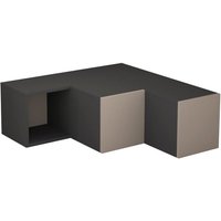 Eck-TV-Möbel mit 2 Schubladen und 1 Nische L90 cm - Compact Eck-TV-Möbel mit 2 Schubladen und 1 Nische L90 cm - Compact von COTECOSY