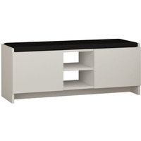 Schuhbank mit 2 Türen und 2 Fächern L110 cm - ZULLA Schuhbank mit 2 Türen und 2 Fächern L110 cm - ZULLA von COTECOSY