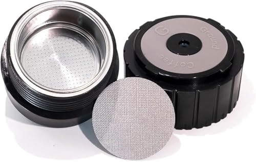 COTGCO Kaffeepulverkammer – Kammer für gemahlenen Kaffee für tragbare 12-V-Espressomaschinen (Max. 12 g Kaffeepulver) - Kompatible mit CONQUECO COTGCO Kaffeepulverkammer – Kammer für gemahlenen Kaffee für tragbare 12-V-Espressomaschinen (Max. 12 g Kaffeepulver) - Kompatible mit CONQUECO von COTGCO