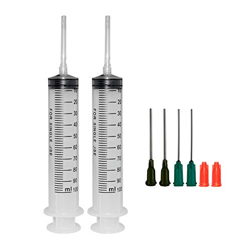 2 Stück 100 ml mit 14Ga 18Ga 1.5inch Dosiernadel Plastik Einweg Präzisions Hydroponik Ernährung Luer Adapter Spritze Dosierspritze. Große spritze steril verpackt 2 Stück 100 ml mit 14Ga 18Ga 1.5inch Dosiernadel Plastik Einweg Präzisions Hydroponik Ernährung Luer Adapter Spritze Dosierspritze. Große spritze steril verpackt von COTOM