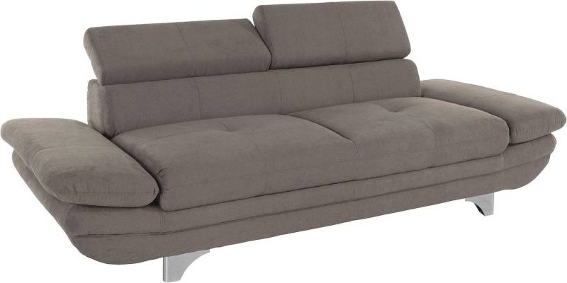 COTTA 3-Sitzer Enterprise, Big-Sofa, mit Armteilverstellung & Kopfteilverstellung von COTTA