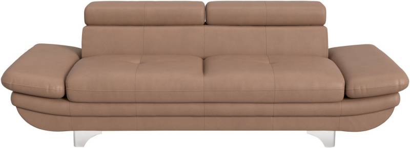 COTTA 3-Sitzer Enterprise, Big-Sofa, mit Armteilverstellung & Kopfteilverstellung von COTTA