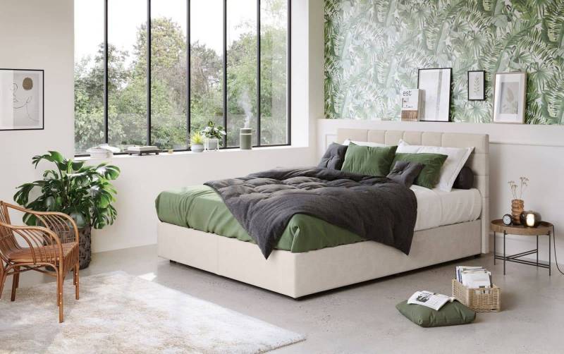 COTTA Boxbett Nala - inkl Topper und H3 Matratze (Bett inklusive Matratze und Topper), Inklusive Matratze und Topper, in verschiedenen Größen von COTTA