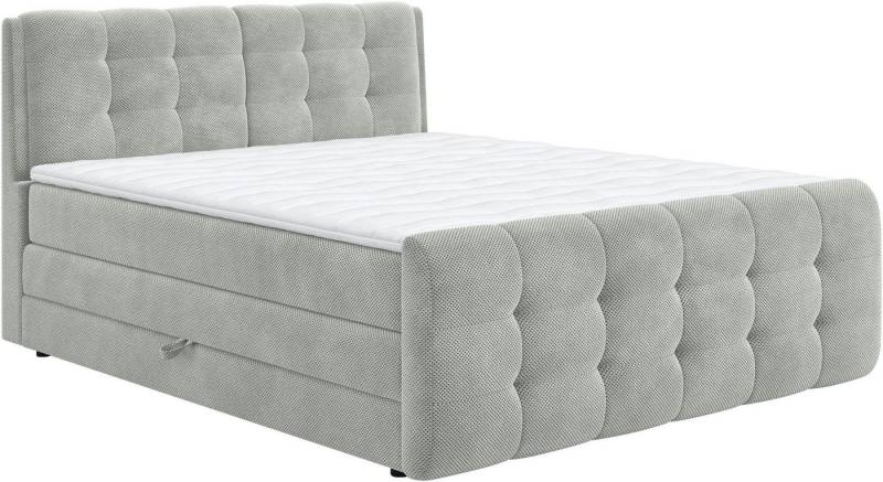 COTTA Boxspringbett Fort mit Bettkasten, inkl. Topper, erhältlich in verschiedenen Breiten (160cm, 180cm & 200cm) von COTTA