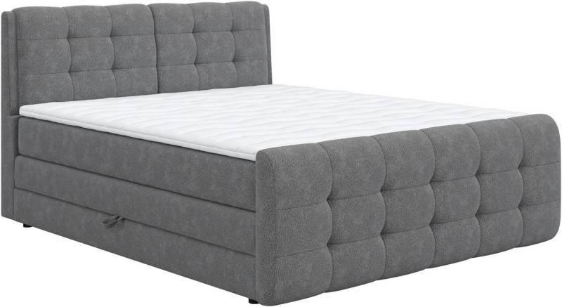 COTTA Boxspringbett Fort mit Bettkasten, inkl. Topper, erhältlich in verschiedenen Breiten (160cm, 180cm & 200cm) von COTTA