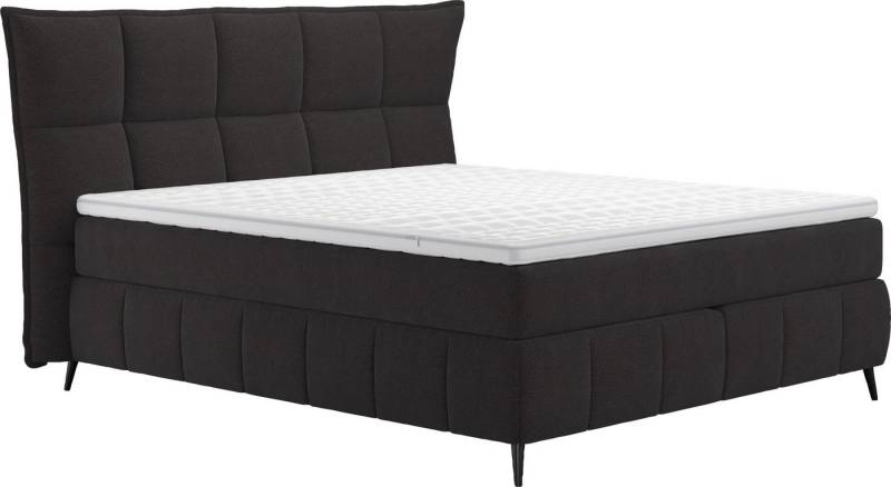 COTTA Boxspringbett Sarah, inkl. Topper, 2 Matratzenkerne, Härtegrade H2, H3 oder H4 von COTTA