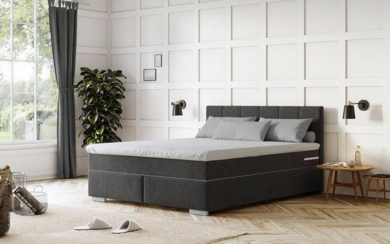 COTTA Boxspringbett Simba, Topseller! wahlweise mit oder ohne Matratze und Topper bestellbar von COTTA