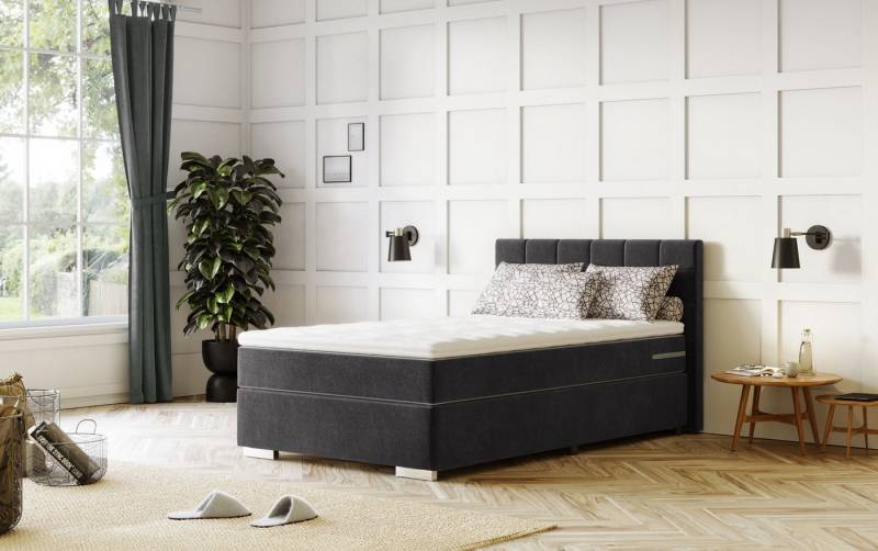 COTTA Boxspringbett Simba, Topseller! wahlweise mit oder ohne Matratze und Topper bestellbar von COTTA