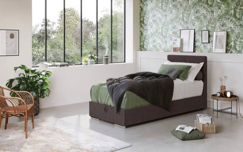 COTTA Boxbett Tom mit Bettkasten, Topper und Zierkissen, Bestseller, Unser Dauertiefpreis von COTTA