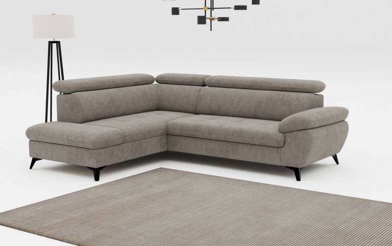 COTTA Ecksofa Hudson L-Form, mit Kopfteilverstellung, wahlweise mit Bettfunktion & Bettkasten COTTA Ecksofa Hudson L-Form, mit Kopfteilverstellung, wahlweise mit Bettfunktion & Bettkasten von COTTA