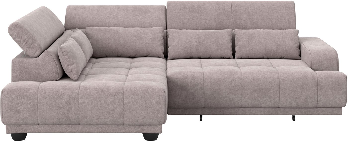 COTTA Ecksofa Jade - L Form, Sitzbreite 201 cm, inkl. Kopfteilverstellung und Nierenkissen, PUR-Schaumpolsterung COTTA Ecksofa Jade - L Form, Sitzbreite 201 cm, inkl. Kopfteilverstellung und Nierenkissen, PUR-Schaumpolsterung von COTTA