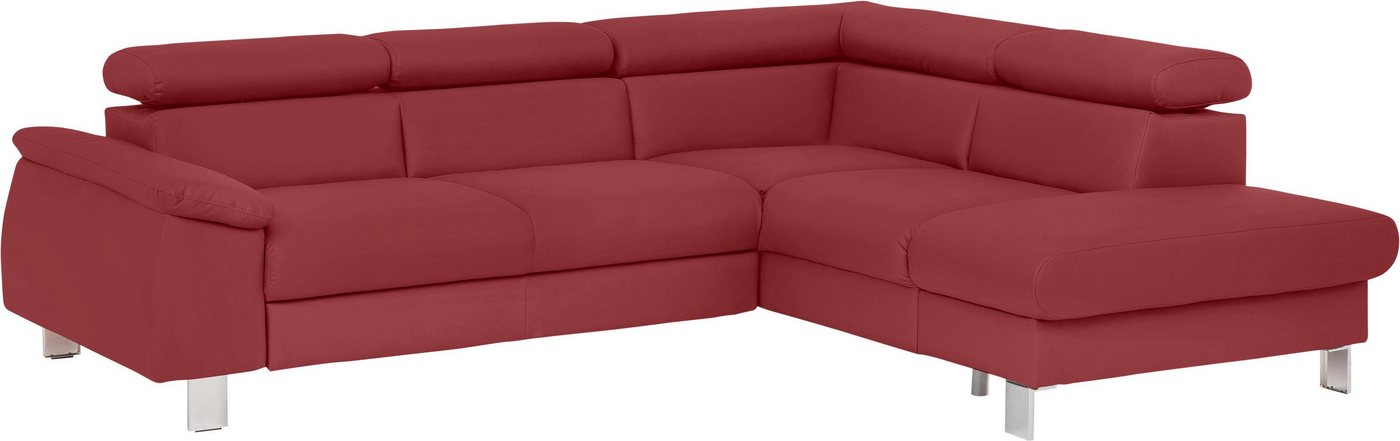 COTTA Ecksofa Komaris L-Form, inklusive Kopf- bzw. Rückenverstellung, wahlweise Bettfunktion COTTA Ecksofa Komaris L-Form, inklusive Kopf- bzw. Rückenverstellung, wahlweise Bettfunktion von COTTA