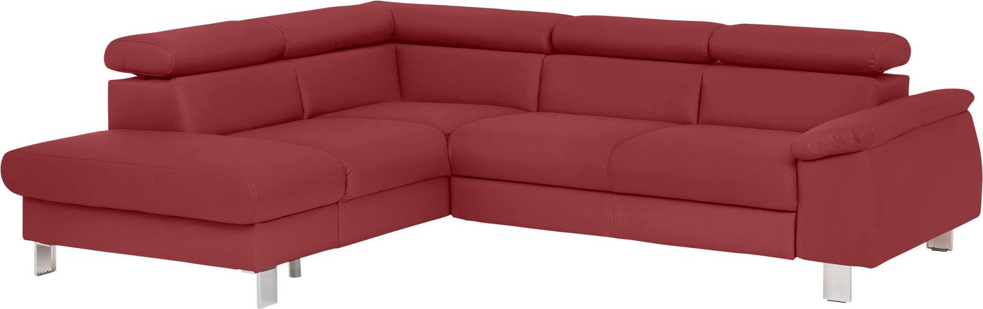 COTTA Ecksofa Komaris L-Form, inklusive Kopf- bzw. Rückenverstellung, wahlweise Bettfunktion COTTA Ecksofa Komaris L-Form, inklusive Kopf- bzw. Rückenverstellung, wahlweise Bettfunktion von COTTA