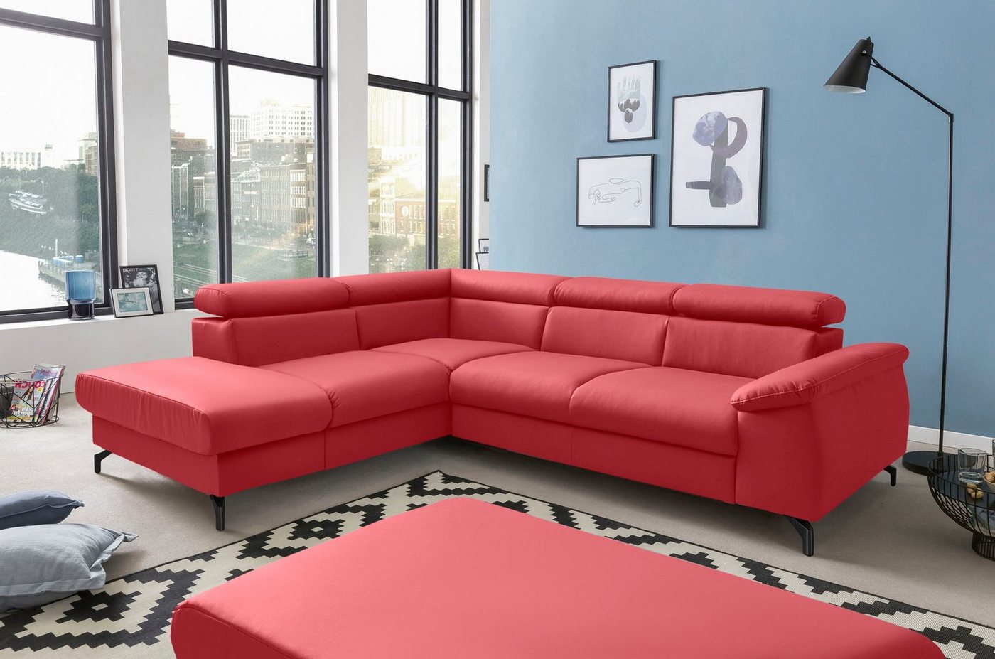 COTTA Ecksofa Komaris L-Form, inklusive Kopfteilverstellung, wahlweise Bettfunktion/Bettkasten COTTA Ecksofa Komaris L-Form, inklusive Kopfteilverstellung, wahlweise Bettfunktion/Bettkasten von COTTA