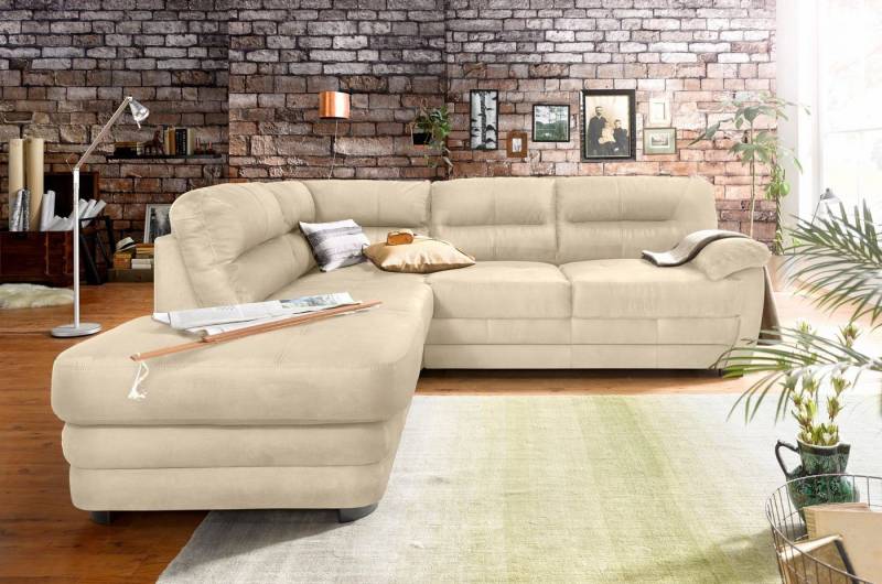 COTTA Ecksofa Royale L-Form, wahlweise mit Bettfunktion von COTTA
