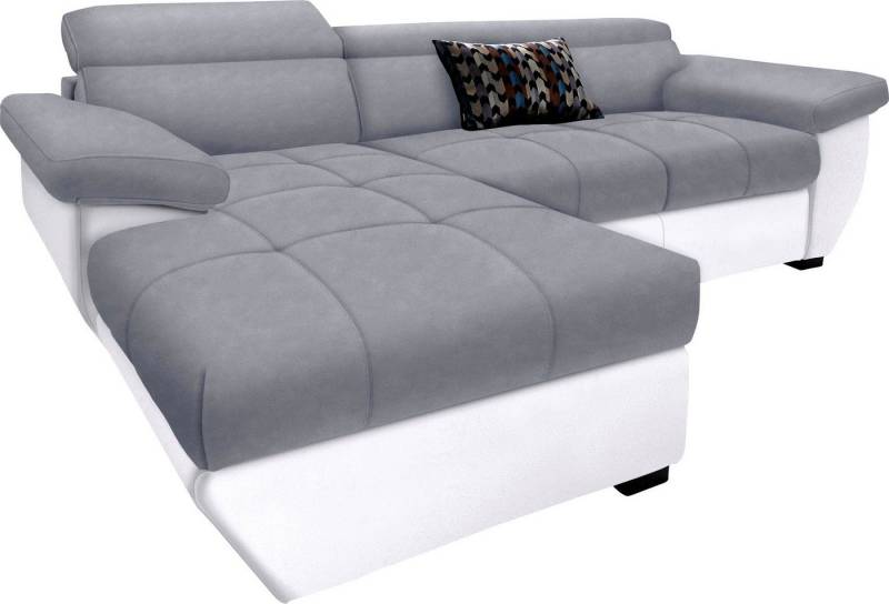 COTTA Ecksofa Speedway L-Form, mit Kopfteilverstellung, wahlweise mit Bettfunktion & Bettkasten von COTTA