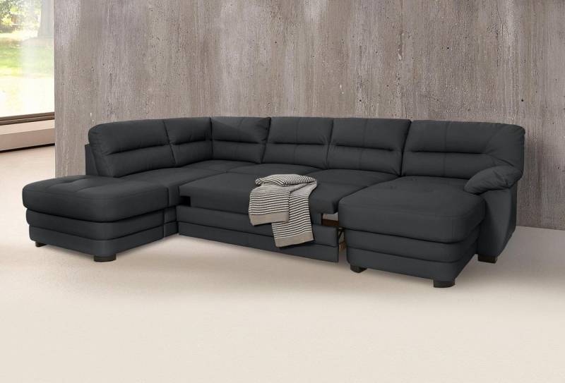 COTTA Polstergarnitur Royale U-Form, (Set), Set bestehend aus: Wohnlandschaft & Hocker von COTTA