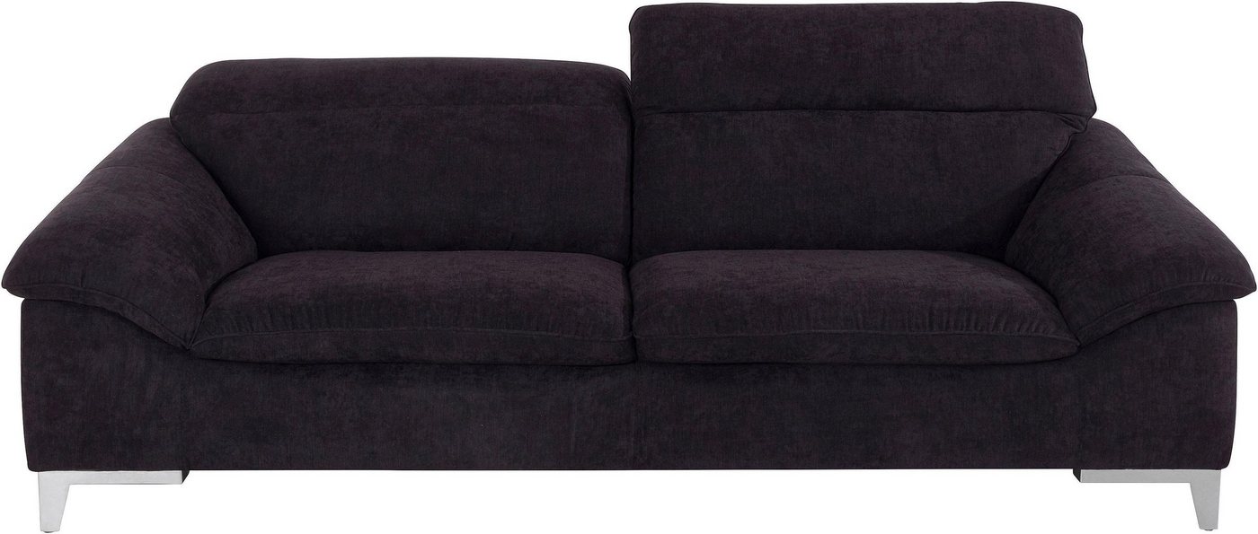 COTTA Polstergarnitur Teresa, (Set), Set bestehend aus: 3-Sitzer mit Kopfteilverstellung & Hocker von COTTA