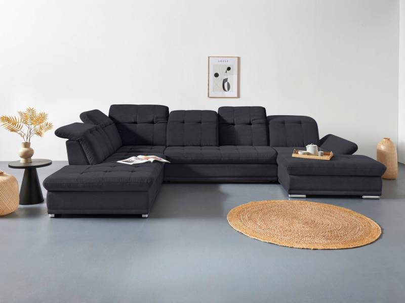COTTA Wohnlandschaft Holiday U-Form mit Sitztiefen-, Armteil- und Kopfteilverstellung, wahlweise mit Bettfunktion & Bettkasten COTTA Wohnlandschaft Holiday U-Form mit Sitztiefen-, Armteil- und Kopfteilverstellung, wahlweise mit Bettfunktion & Bettkasten von COTTA