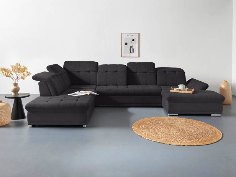 COTTA Wohnlandschaft Holiday U-Form mit Sitztiefen-, Armteil- und Kopfteilverstellung, wahlweise mit Bettfunktion & Bettkasten COTTA Wohnlandschaft Holiday U-Form mit Sitztiefen-, Armteil- und Kopfteilverstellung, wahlweise mit Bettfunktion & Bettkasten von COTTA