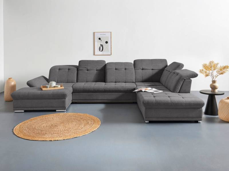 COTTA Wohnlandschaft Holiday U-Form mit Sitztiefen-, Armteil- und Kopfteilverstellung, wahlweise mit Bettfunktion & Bettkasten COTTA Wohnlandschaft Holiday U-Form mit Sitztiefen-, Armteil- und Kopfteilverstellung, wahlweise mit Bettfunktion & Bettkasten von COTTA