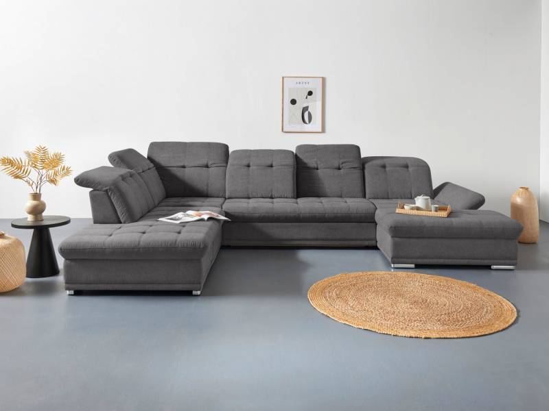 COTTA Wohnlandschaft Holiday U-Form mit Sitztiefen-, Armteil- und Kopfteilverstellung, wahlweise mit Bettfunktion & Bettkasten COTTA Wohnlandschaft Holiday U-Form mit Sitztiefen-, Armteil- und Kopfteilverstellung, wahlweise mit Bettfunktion & Bettkasten von COTTA