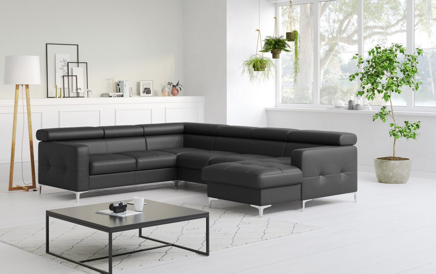 COTTA Wohnlandschaft Sammy U-Form, mit Kopfteilverstellung, wahlweise mit Bettfunktion & Bettkasten COTTA Wohnlandschaft Sammy U-Form, mit Kopfteilverstellung, wahlweise mit Bettfunktion & Bettkasten von COTTA