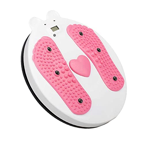COTTILE Taillen-Twisterplatte Aerobic-Training Fitness Twist Waist Torsion Disc,Balance Board Wackelbrett, Fit Taille Übung und Fußmassage,hüfttrainer drehscheibe von COTTILE