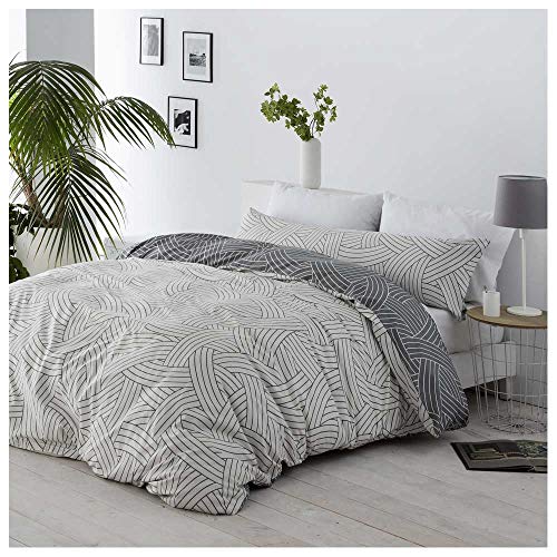 COTTON ARTEAN Wende-Bettbezug Salinas für Bett mit 150 cm, Knopfverschluss von COTTON ARTean